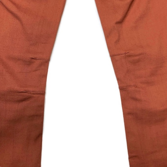 HELMUT LANG SLIM ORANGE DARK RUB JEANS SZ 28 EUC - Picture 6 of 8